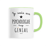 Mug - Un Psychologue trop Génial - 6 Coloris - Cadeau Original - Cadeau Personnalisable - Cadeaux-Positifs.com -Unique-Vert-
