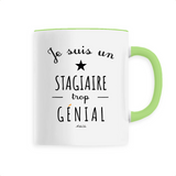 Mug - Un Stagiaire trop Génial - 6 Coloris - Cadeau Original - Cadeau Personnalisable - Cadeaux-Positifs.com -Unique-Vert-