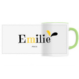 Mug - Emilie - 6 Coloris - Cadeau Original - Cadeau Personnalisable - Cadeaux-Positifs.com -Unique-Vert-