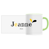 Mug - Jeanne - 6 Coloris - Cadeau Original - Cadeau Personnalisable - Cadeaux-Positifs.com -Unique-Vert-