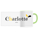 Mug - Charlotte - 6 Coloris - Cadeau Original - Cadeau Personnalisable - Cadeaux-Positifs.com -Unique-Vert-