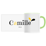 Mug - Camille - 6 Coloris - Cadeau Original - Cadeau Personnalisable - Cadeaux-Positifs.com -Unique-Vert-