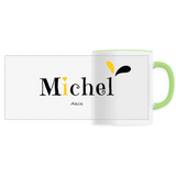 Mug - Michel - 6 Coloris - Cadeau Original - Cadeau Personnalisable - Cadeaux-Positifs.com -Unique-Vert-
