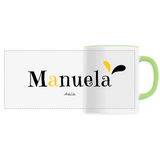 Mug - Manuela - 6 Coloris - Cadeau Original - Cadeau Personnalisable - Cadeaux-Positifs.com -Unique-Vert-