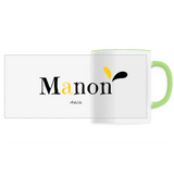 Mug - Manon - 6 Coloris - Cadeau Original - Cadeau Personnalisable - Cadeaux-Positifs.com -Unique-Vert-