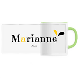 Mug - Marianne - 6 Coloris - Cadeau Original - Cadeau Personnalisable - Cadeaux-Positifs.com -Unique-Vert-