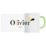 Mug - Olivier - 6 Coloris - Cadeau Original - Cadeau Personnalisable - Cadeaux-Positifs.com -Unique-Vert-