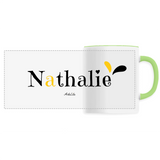 Mug - Nathalie - 6 Coloris - Cadeau Original - Cadeau Personnalisable - Cadeaux-Positifs.com -Unique-Vert-