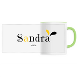 Mug - Sandra - 6 Coloris - Cadeau Original - Cadeau Personnalisable - Cadeaux-Positifs.com -Unique-Vert-