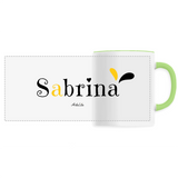 Mug - Sabrina - 6 Coloris - Cadeau Original - Cadeau Personnalisable - Cadeaux-Positifs.com -Unique-Vert-