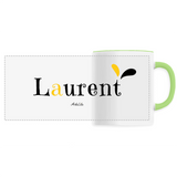 Mug - Laurent - 6 Coloris - Cadeau Original - Cadeau Personnalisable - Cadeaux-Positifs.com -Unique-Vert-