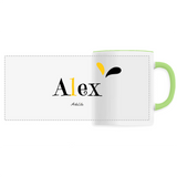 Mug - Alex - 6 Coloris - Cadeau Original - Cadeau Personnalisable - Cadeaux-Positifs.com -Unique-Vert-