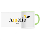 Mug - Amélie - 6 Coloris - Cadeau Original - Cadeau Personnalisable - Cadeaux-Positifs.com -Unique-Vert-