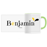 Mug - Benjamin - 6 Coloris - Cadeau Original - Cadeau Personnalisable - Cadeaux-Positifs.com -Unique-Vert-
