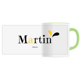 Mug - Martin - 6 Coloris - Cadeau Original - Cadeau Personnalisable - Cadeaux-Positifs.com -Unique-Vert-