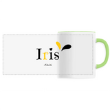 Mug - Iris - 6 Coloris - Cadeau Original - Cadeau Personnalisable - Cadeaux-Positifs.com -Unique-Vert-