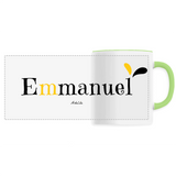Mug - Emmanuel - 6 Coloris - Cadeau Original - Cadeau Personnalisable - Cadeaux-Positifs.com -Unique-Vert-