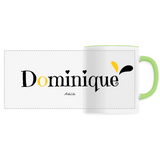 Mug - Dominique - 6 Coloris - Cadeau Original - Cadeau Personnalisable - Cadeaux-Positifs.com -Unique-Vert-