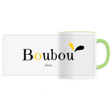 Mug - Boubou - 6 Coloris - Cadeau Original - Cadeau Personnalisable - Cadeaux-Positifs.com -Unique-Vert-