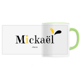 Mug - Mickaël - 6 Coloris - Cadeau Original - Cadeau Personnalisable - Cadeaux-Positifs.com -Unique-Vert-