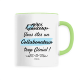 Mug - Merci Collaborateur - 6 Coloris - Cadeau Original - Cadeau Personnalisable - Cadeaux-Positifs.com -Unique-Vert-