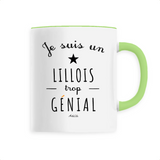 Mug - Un Lillois trop Génial - 6 Coloris - Cadeau Original - Cadeau Personnalisable - Cadeaux-Positifs.com -Unique-Vert-