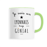 Mug - Un Lyonnais trop Génial - 6 Coloris - Cadeau Original - Cadeau Personnalisable - Cadeaux-Positifs.com -Unique-Vert-