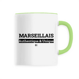 Mug - Marseillais - 6 Coloris - Cadeau Original - Cadeau Personnalisable - Cadeaux-Positifs.com -Unique-Vert-