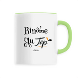 Mug - Binôme au Top - 6 Coloris - Cadeau Original - Cadeau Personnalisable - Cadeaux-Positifs.com -Unique-Vert-