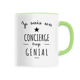 Mug - Un Concierge trop Génial - 6 Coloris - Cadeau Original - Cadeau Personnalisable - Cadeaux-Positifs.com -Unique-Vert-