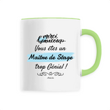 Mug - Merci, vous êtes un Maître de Stage trop Génial - 6 Coloris - Cadeau Personnalisable - Cadeaux-Positifs.com -Unique-Vert-