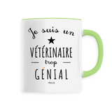 Mug - Un Vétérinaire trop Génial - 6 Coloris - Cadeau Original - Cadeau Personnalisable - Cadeaux-Positifs.com -Unique-Vert-