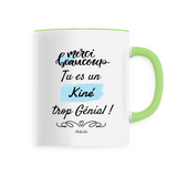 Mug - Merci tu es un Kiné trop Génial - 6 Coloris - Cadeau Original - Cadeau Personnalisable - Cadeaux-Positifs.com -Unique-Vert-