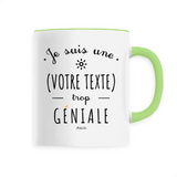 Mug à Personnaliser - Une XXX trop Géniale - 6 Coloris - Cadeau Personnalisable - Cadeau Personnalisable - Cadeaux-Positifs.com -Vert-
