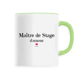 Mug - Maitre de Stage d'amour - 6 Coloris - Cadeau Original - Cadeau Personnalisable - Cadeaux-Positifs.com -Unique-Vert-