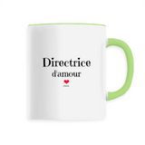 Mug - Directrice d'amour - 6 Coloris - Cadeau Original - Cadeau Personnalisable - Cadeaux-Positifs.com -Unique-Vert-