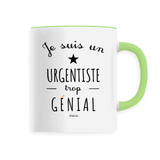 Mug - Un Urgentiste trop Génial - 6 Coloris - Cadeau Original - Cadeau Personnalisable - Cadeaux-Positifs.com -Unique-Vert-