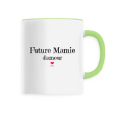 Mug - Future Mamie d'amour - 6 Coloris - Cadeau Original - Cadeau Personnalisable - Cadeaux-Positifs.com -Unique-Vert-