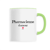 Mug - Pharmacienne d'amour - 6 Coloris - Cadeau Original & Unique - Cadeau Personnalisable - Cadeaux-Positifs.com -Unique-Vert-