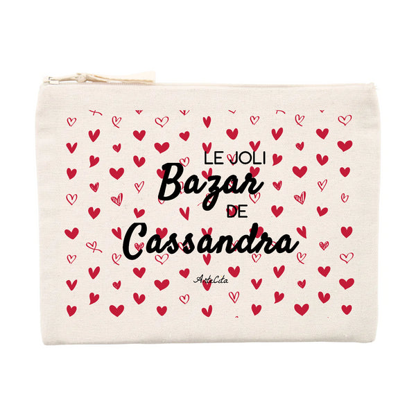 Pochette - Le joli Bazar de Cassandra - Cadeau Durable & Original - Cadeau Personnalisable - Cadeaux-Positifs.com -Unique-Beige-