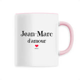 Mug - Jean-Marc d'amour - 6 Coloris - Cadeau Original & Tendre - Cadeau Personnalisable - Cadeaux-Positifs.com -Unique-Rose-