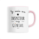 Mug - Un Inspecteur trop Génial - 6 Coloris - Cadeau Original - Cadeau Personnalisable - Cadeaux-Positifs.com -Unique-Rose-