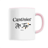 Mug - Cantinier au Top - 6 Coloris - Cadeau Original - Cadeau Personnalisable - Cadeaux-Positifs.com -Unique-Rose-