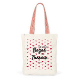 Tote Bag Premium - Le joli Bazar de Thérèse - 2 Coloris - Durable - Cadeau Personnalisable - Cadeaux-Positifs.com -Unique-Rouge-
