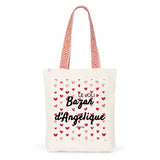 Tote Bag Premium - Le joli Bazar d'Angélique - 2 Coloris - Cadeau Durable - Cadeau Personnalisable - Cadeaux-Positifs.com -Unique-Rouge-
