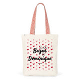 Tote Bag Premium - Le joli Bazar de Dominique - 2 Coloris - Durable - Cadeau Personnalisable - Cadeaux-Positifs.com -Unique-Rouge-