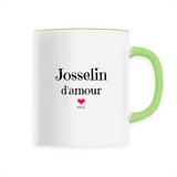 Mug - Josselin d'amour - 6 Coloris - Cadeau Original & Tendre - Cadeau Personnalisable - Cadeaux-Positifs.com -Unique-Vert-
