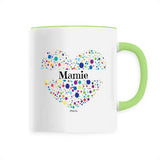 Mug - Mamie (Coeur) - 6 Coloris - Cadeau Unique & Tendre - Cadeau Personnalisable - Cadeaux-Positifs.com -Unique-Vert-
