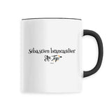 Mug - Sébastien Brancardier au Top - 6 Coloris - Cadeau Original - Cadeau Personnalisable - Cadeaux-Positifs.com -Noir-