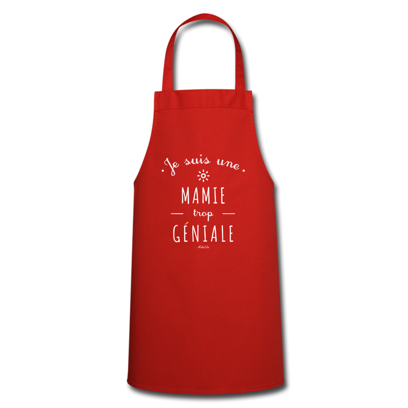 Tablier de cuisine personnalisable blanc, Idée cadeau maman, mamie